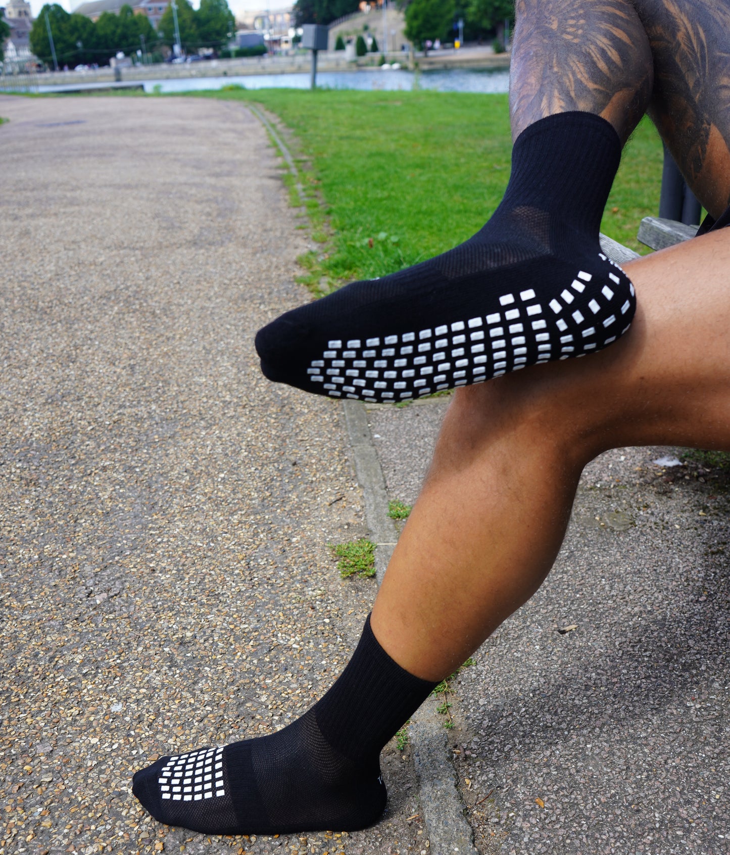 Black Crew Sock