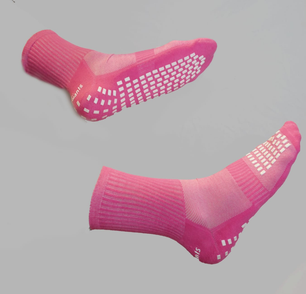 Pink Crew Sock